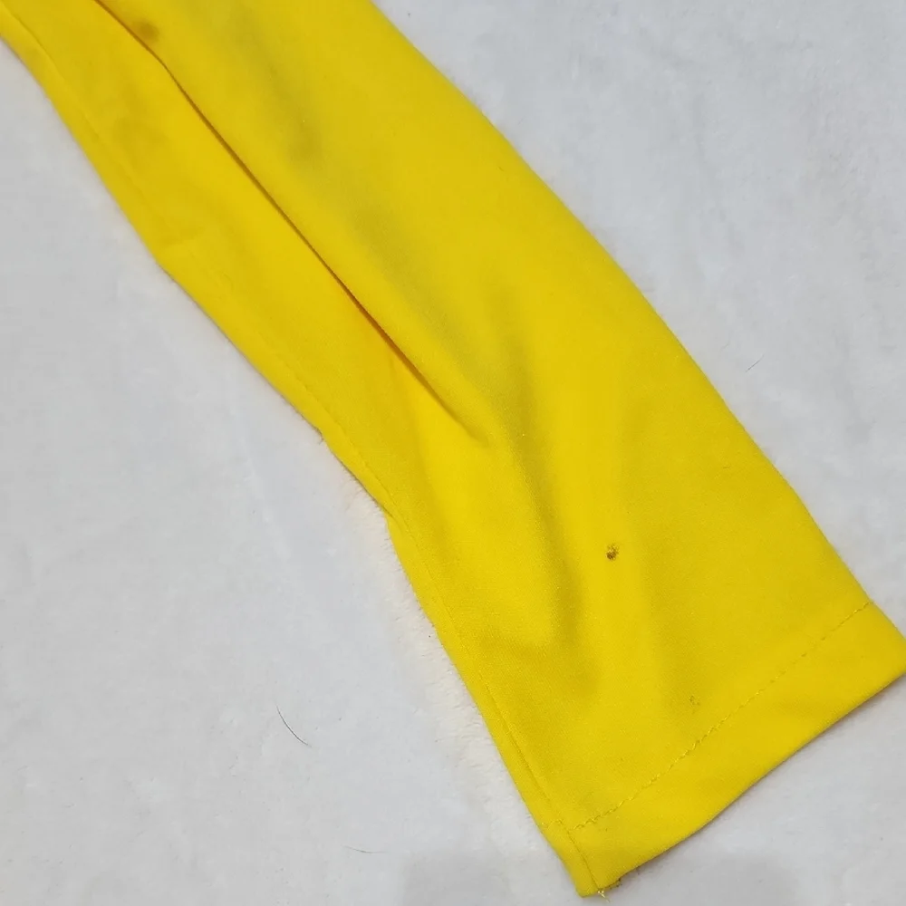 Yellow Pikachu Kids One Piece Costume And Mask L